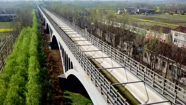 安徽第一大渡槽---将军山大渡槽