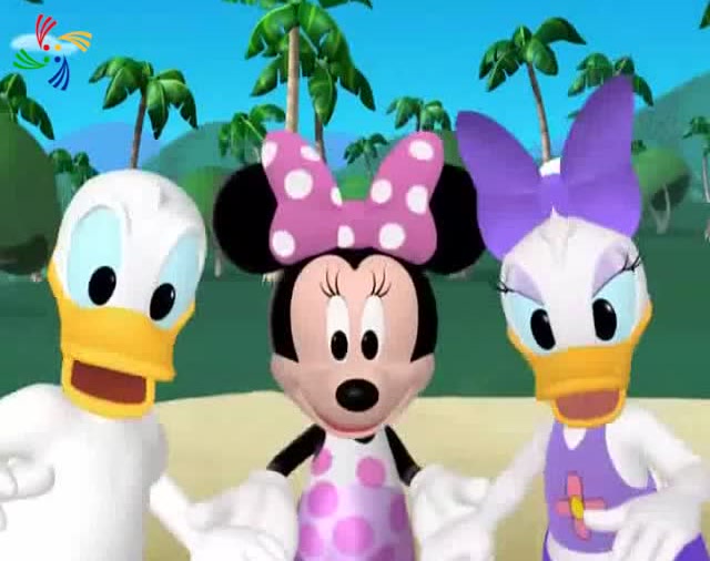 米奇妙妙屋:米妮和黛丝他们看见了什么新奇的东西,表情惊讶起来