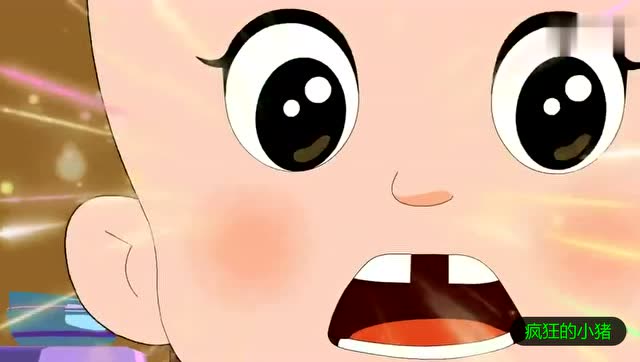 大头门牙掉了不敢出门,小头爸只说了一句话,大头"风驰电掣"跑出家