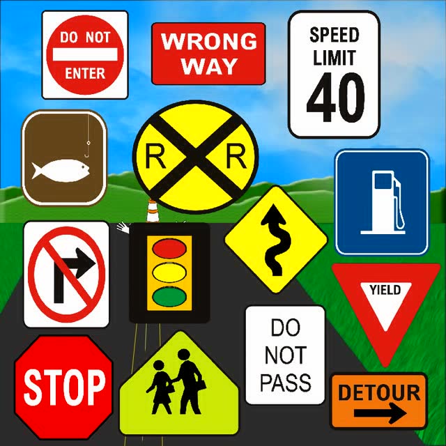 all about traffic signs