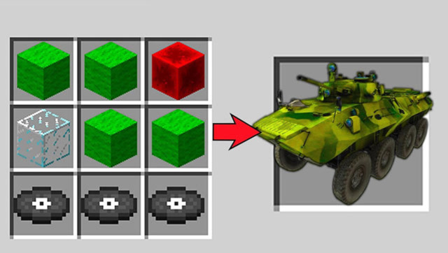 我的世界:如何制作超级装甲车