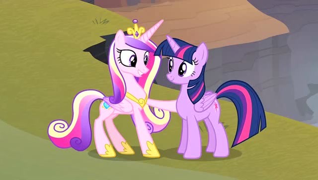 小马宝莉 紫悦和公主拉着d叔遇见了大虫怪