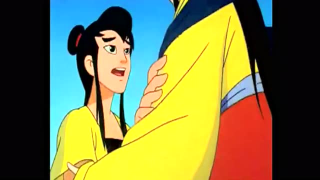 国产动漫《宝莲灯》沉香得齐天大圣帮助,和三圣母团圆!