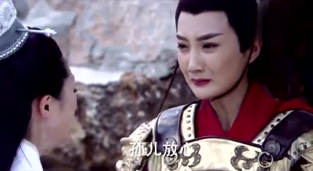 薛葵在梨花圣母面前大骂薛刚是逆子,却不知梨花圣母是薛刚的母亲