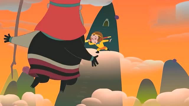 西游记的故事 孙悟空二次大战黑熊怪