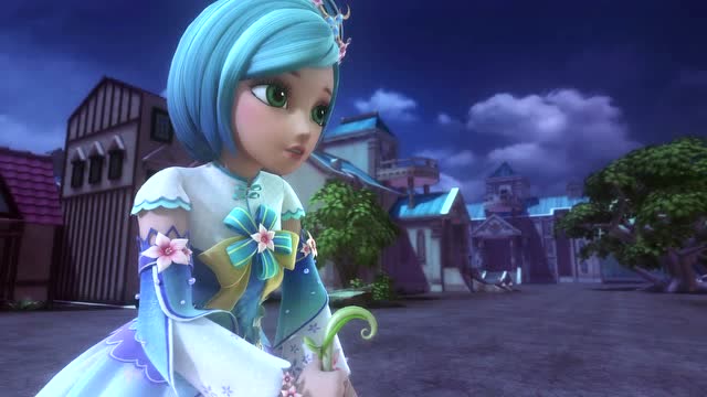 《星学院之月灵手环》菲洛带着美星逃跑,小月却留下来帮她们拖延?