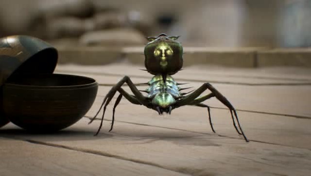 权力的游戏:世龙妈差点被人面蝎子给毒死,结果他出手了