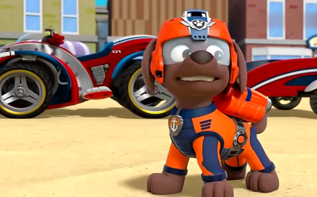 汪汪队立大功全集:莱德送给路马一件工具,能上天能潜水