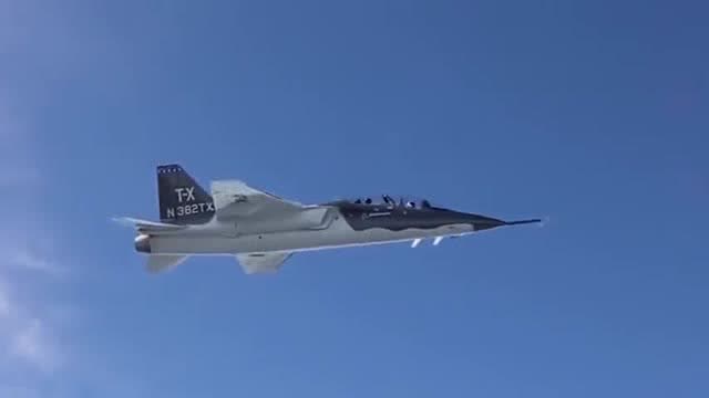 波音公司tx1教练机宣传片!