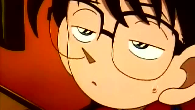 臭小子当着工藤新一的面调戏小兰 柯南忍不住