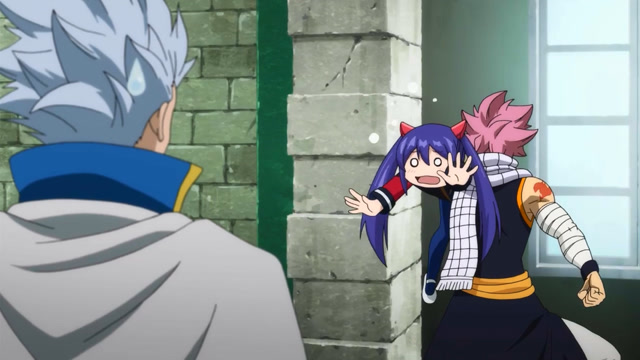 纳兹一见到温蒂就要把温蒂带走,说要复活妖精的尾巴,让大家重聚