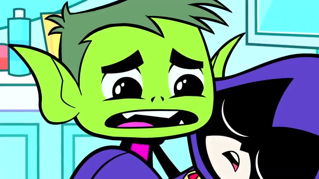 少年泰坦去吧! raven的flush葬礼 dc kid