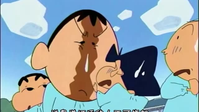 蜡笔小新:风间鄙视鼻涕脏,阿呆头一次这样生气怒怼风间!