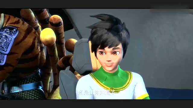 神兽金刚:青龙超人又获得了新的青龙机甲,看着就觉得厉害