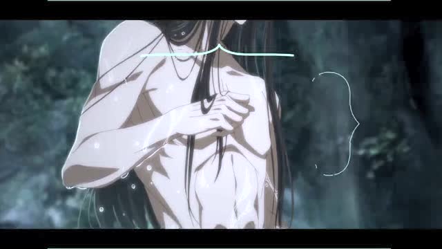 《魔道祖师》魏无羡和蓝忘机的洗澡戏,差点以为在看仙剑