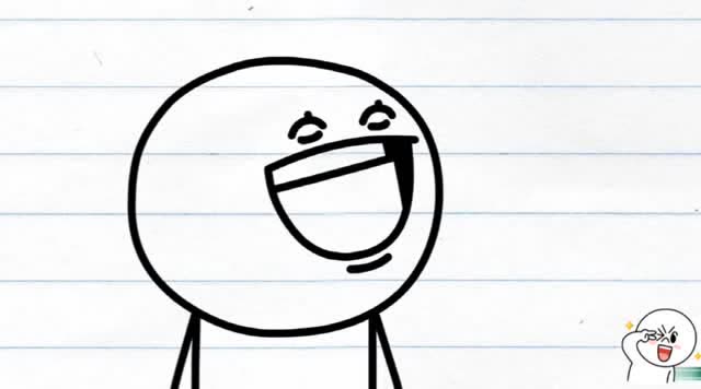 搞笑铅笔画,我买的帽子啊,怎么都跑到了别人的头上