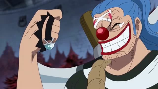 海贼王所有人都以坑小丑巴基为乐,包括这只蓝猩猩!比耶!