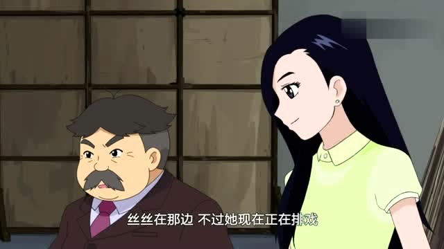 华伦真是丝丝和柔柔的好朋友,帮她们接戏不耽误上学!