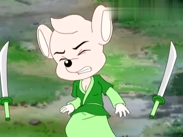 福五鼠,晴空中了刺客的毒,大王为了保护晴空,发挥了巨龙的威力