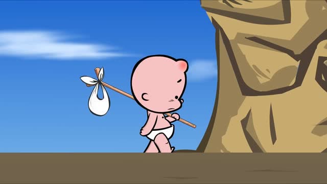 小破孩之破锣侠:破孩连奶粉都喝不上,这下只得进城打工了!