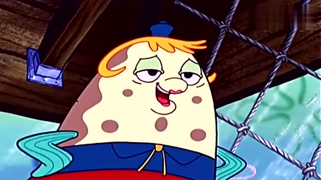 海绵宝宝竟然撮合蟹老板跟泡芙老师约会!他会成功吗?