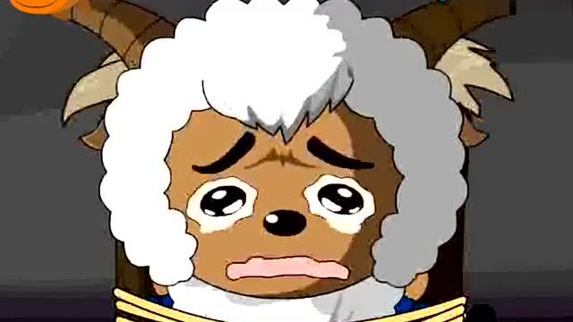 喜羊羊与灰太狼:沸羊羊委屈的说道,现在和另一只粉红的母狼.