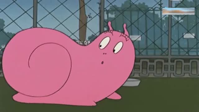 《巴巴爸爸》巴巴爸爸变身成蜗牛后,又变成大树