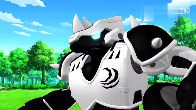 魔幻陀螺:白角犀不敌赤天鹰,他被打败了!