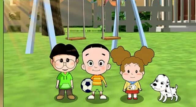 大头儿子向小伙伴说出了实情,其实朋友之间什么都可以谅解的