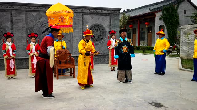 道口大曲文化园嘉庆皇帝出巡记 上集