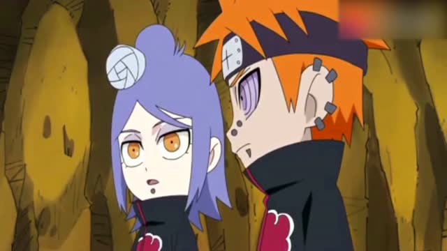 火影忍者搞笑:佩恩摔了一跤很尴尬,小南跟小李深情表白!