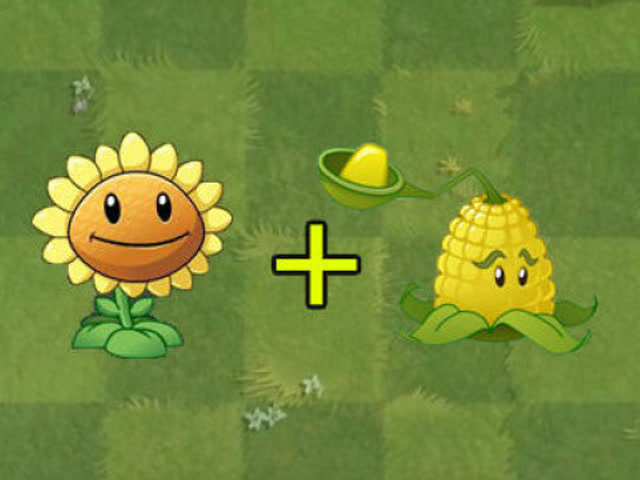 向日葵与玉米投手融合出新植物,戴夫:这是植物欺负僵尸?