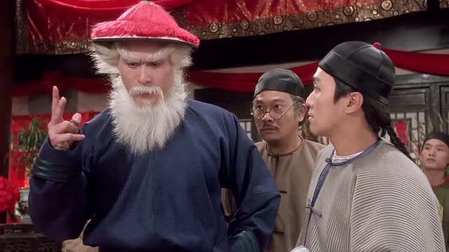 九品芝麻官:豹子头真是好大的胃口,两个不够要二十个,这下惨咯