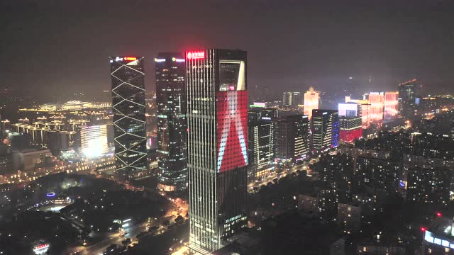 南京招银大厦裸眼3d投影秀点亮cbd炫动金陵