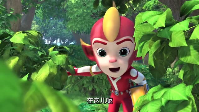 宇宙护卫队:闪电的探测仪探测到的精灵拉着闪电就要掉下悬崖了