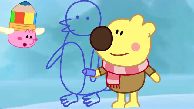 小小画家熊小米:一只和志平不一样的企鹅!