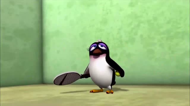 倒霉熊正能量益智早教动画: 美式乒乓球