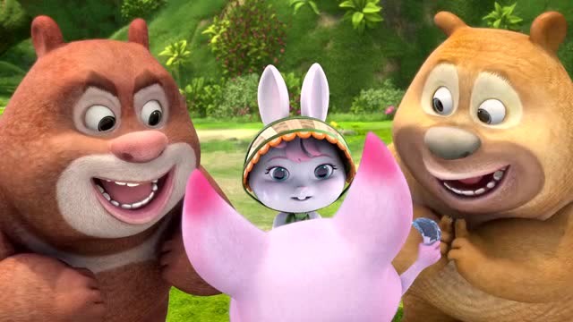 《熊熊乐园2》小月亮给毛毛讲故事,结果把小伙伴们都引过来啦