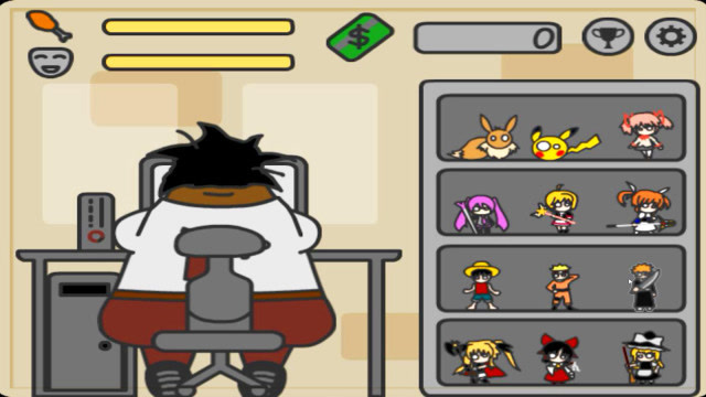 死宅模拟器:肥宅边玩游戏边买手办,一整套海贼王火影死神!三爷