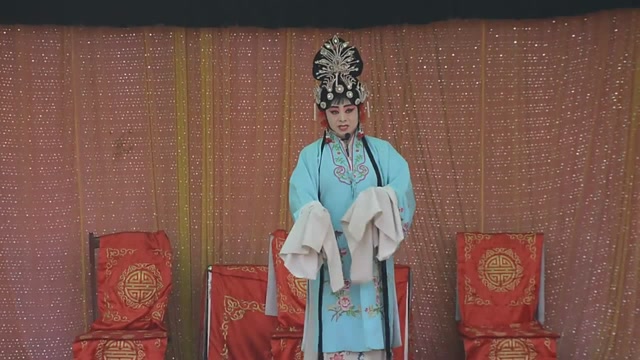 实拍豫剧《西厢记》小姐崔莺莺的唱段,网友:有韵味