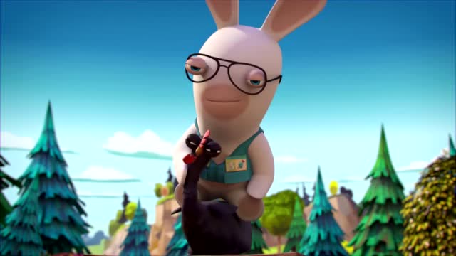 疯狂的兔子3:除了兔子之外,其他动物才能听懂他的歌