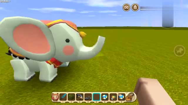 迷你世界 战斗与建筑更适合小白象