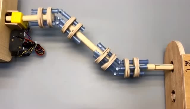 牛人自制万向节模型,要不要这么精巧