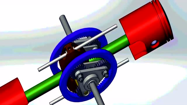 无曲轴的发动机是如何工作的?