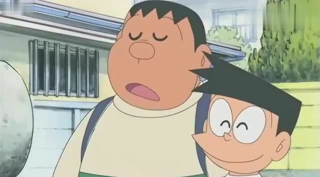 哆啦a梦:大雄惹静香生气了,胖虎和小夫就知道幸灾乐祸!