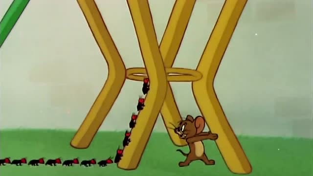 猫和老鼠:杰瑞利用蚂蚁大军让汤姆睡不了觉