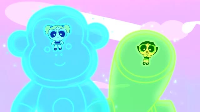 新飞天小女警:毛毛和泡泡为同学们表演新法力