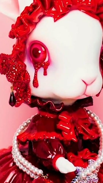 反童话的暗黑兔子黑眼圈有点重啊