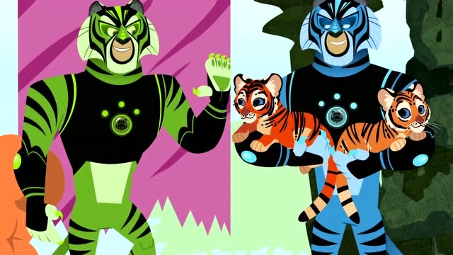 动物兄弟5:马丁和克里斯好厉害,救出了虎仔和虎妈