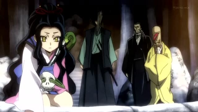 羽衣狐在二条城孕育孩子这千年的岁月可真是漫长啊